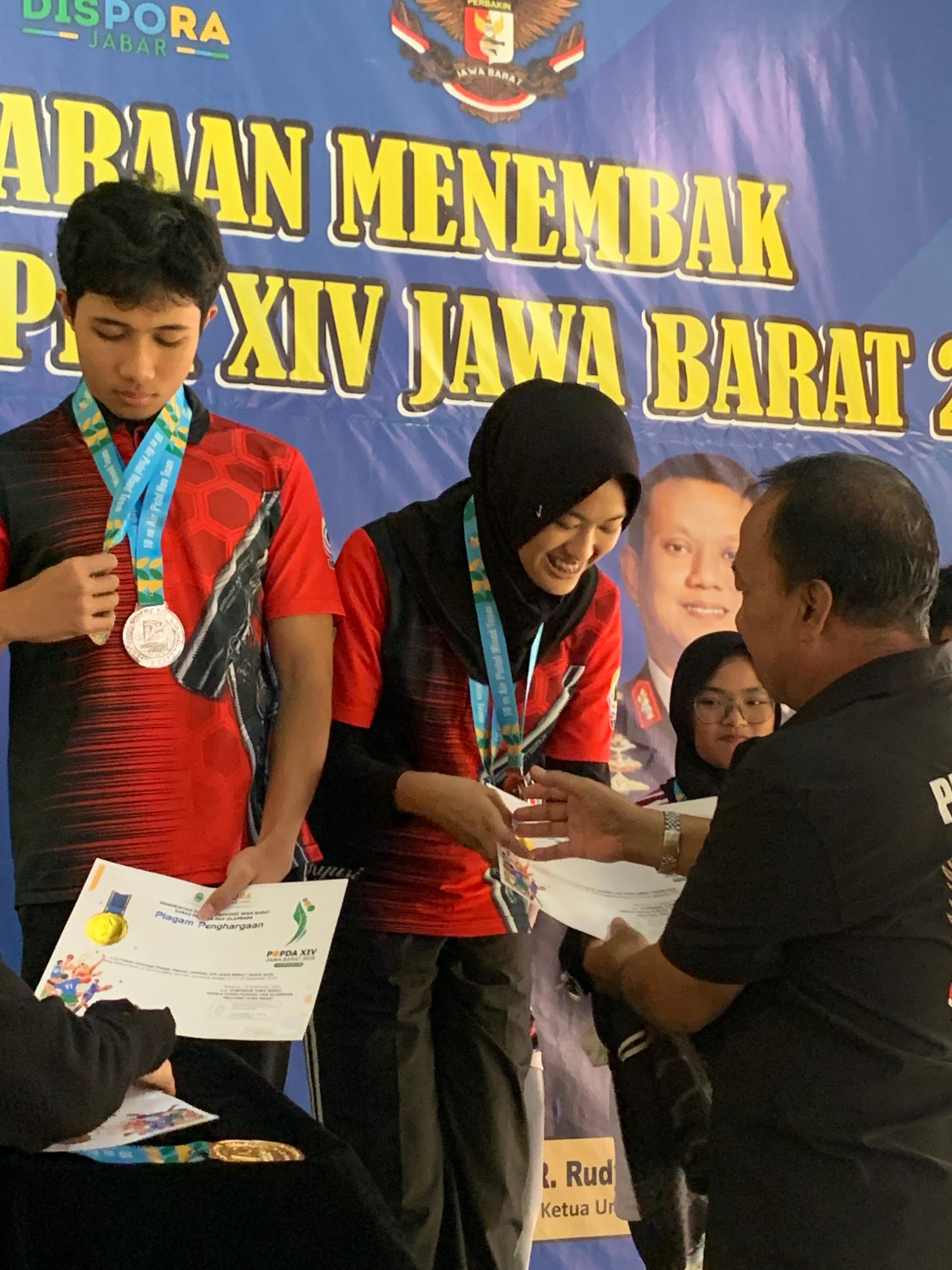 Momen pertandingan menembak